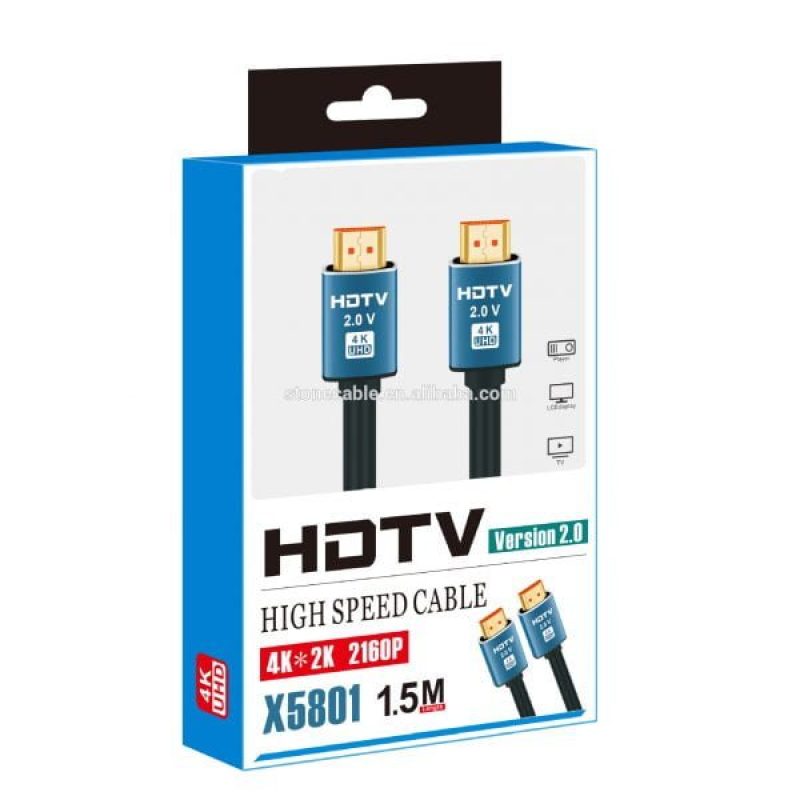 HDMI Cable HIGH SPEED HDTV 4K X5801 1.5M