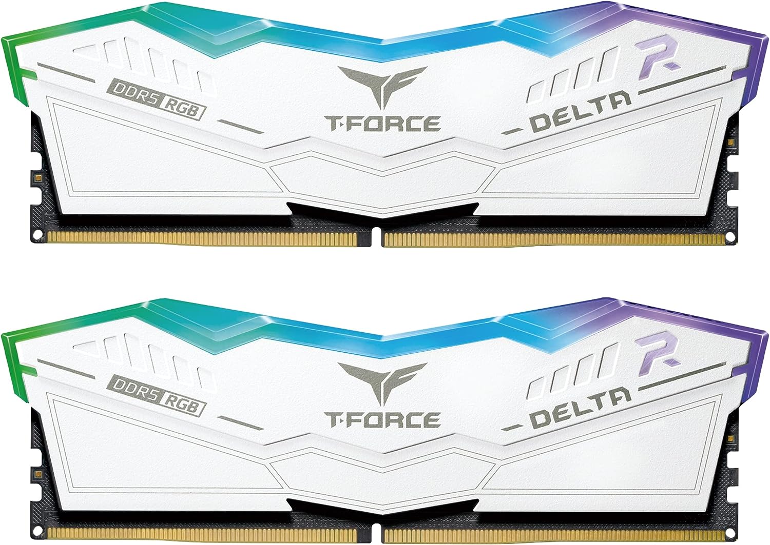 TEAMGROUP T-Force Delta RGB DDR5 32GB (2x16GB) 6000MHz white
