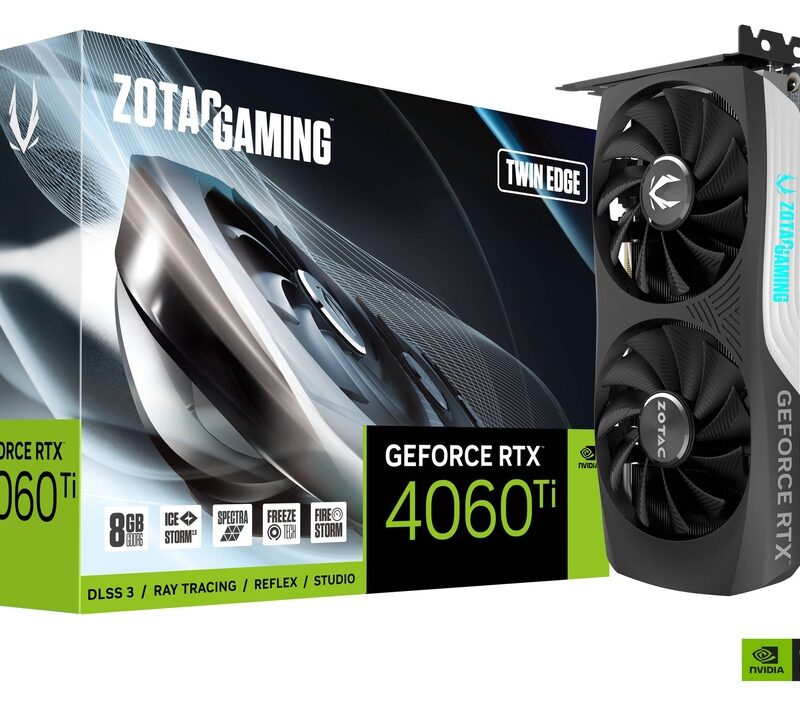 ZOTAC GAMING GeForce RTX 4060 Ti 8GB Twin Edge black