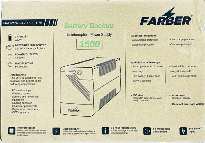 UPS Farber 1500 (9AH) Offline