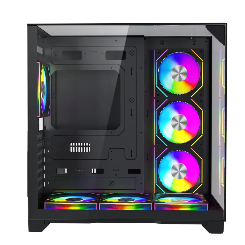 GAMEON Valkyrie I Series Case 7 Fan ARGB - Black - Image 3