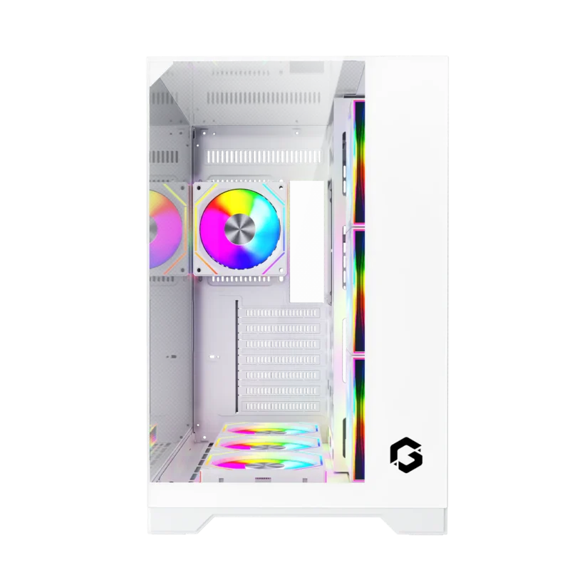 GAMEON Valkyrie I Series Case 7 Fan ARGB - White - Image 2