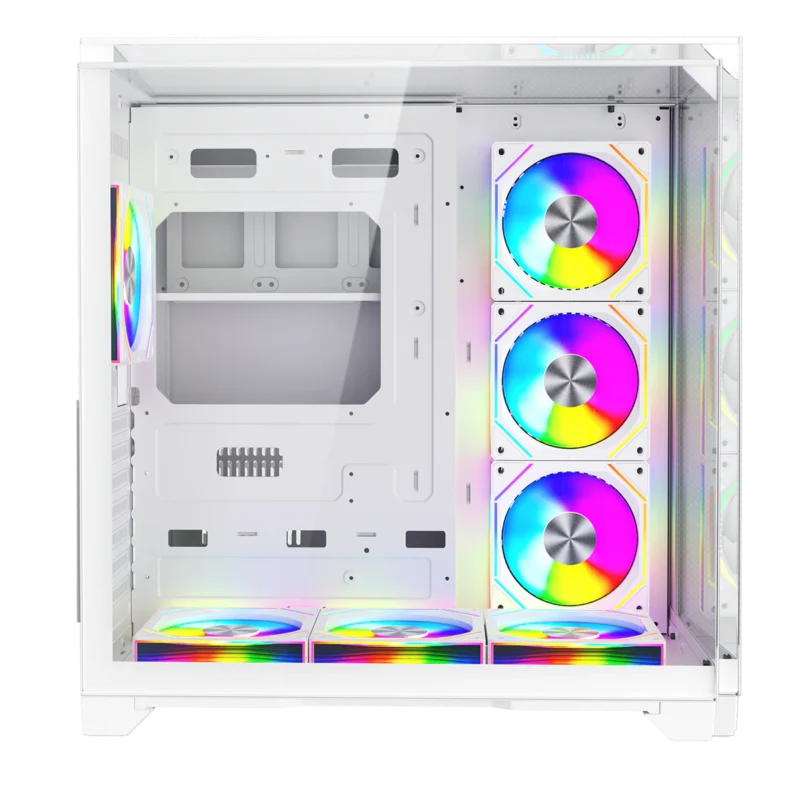 GAMEON Valkyrie I Series Case 7 Fan ARGB - White - Image 4