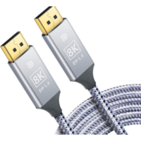 cable displayport to displayport - 2m - 8k 60HZ - 4k 120HZ