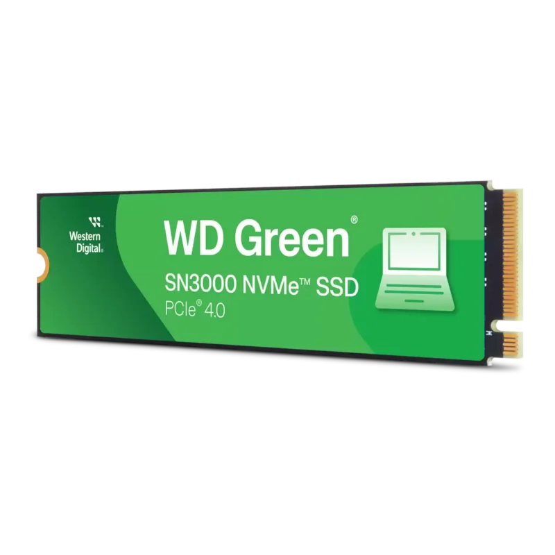 WD Green SN3000 NVMe SSD – 2TB Gen4 5000MB