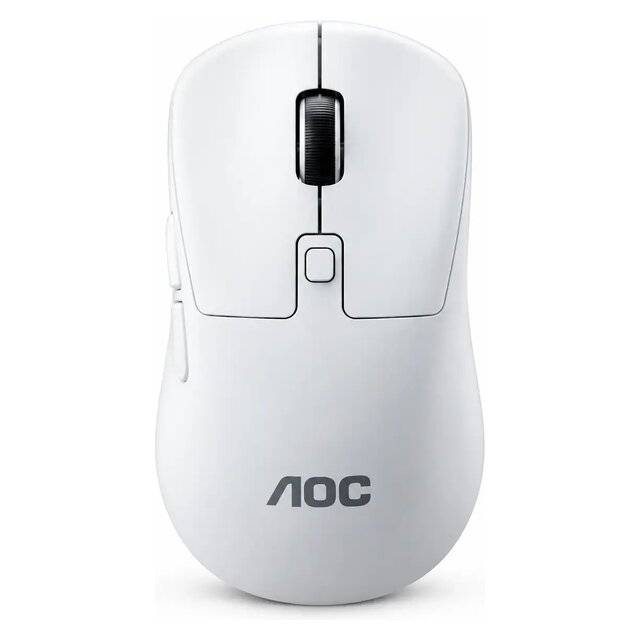 AOC GM210 2.4G Bluetooth Wired Mouse (White)