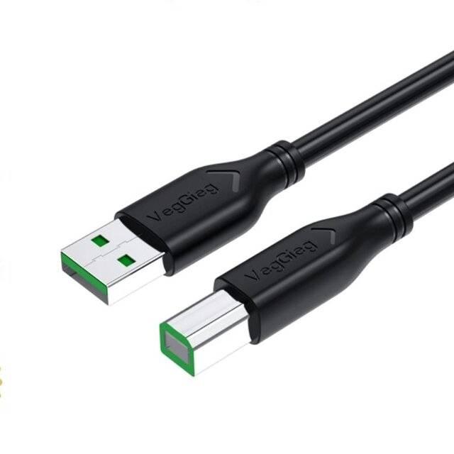 Cable VegGieg V-U206 AM-BM Printer (3m) Cable