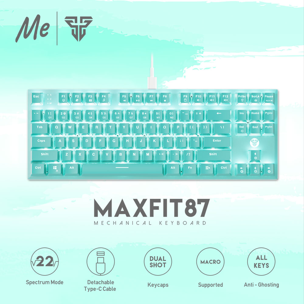 fantech MK856 mint MECHANICAL GAMING KEYBOARD
