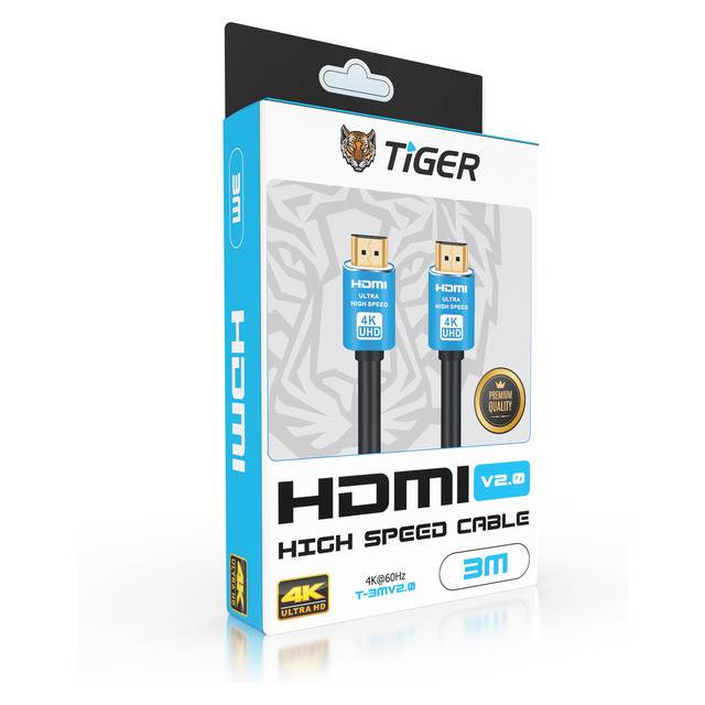Tiger 3m HDMI 2.0 Cable - Image 2