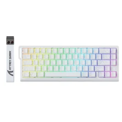ATTACK SHARK X68 HE Rapid Trigger Keyboard Magnetic Switch White