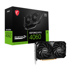 MSI RTX 4060 VENTUS 2X BLACK 8G OC