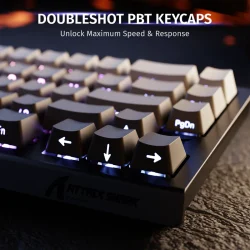 ATTACK SHARK X68 HE Rapid Trigger Keyboard Magnetic Switch MOONLIGHT NIGHT - Image 2