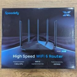 SPEEDEFY KX15 WIFI 6 ROUTER 1GHZ Router