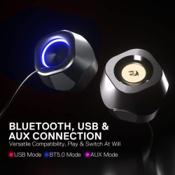 Redragon GS590 Wireless RGB Desktop Speakers - Image 4