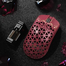 ATTACK SHARK R5 Ultra Carbon Fiber Wireless 8K RED - Image 2