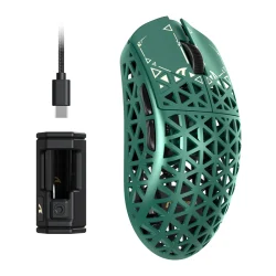 ATTACK SHARK R5 Ultra Carbon Fiber Wireless 8K GREEN