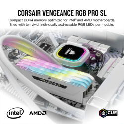Corsair VENGEANCE RGB PRO SL 32GB (2x16GB) DDR4 3600MHz C18 - Image 3