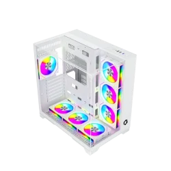 GAMEON Valkyrie I Series Case 7 Fan ARGB - White - Image 3