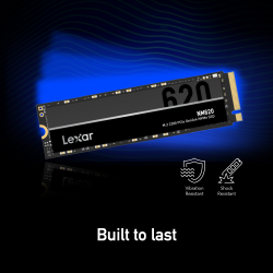 Lexar® 256GB NM620 M.2 2280 NVMe SSD - Image 3
