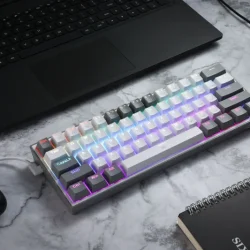 Redragon K617 FIZZ 60% Wired RGB (Arabic) - Image 2
