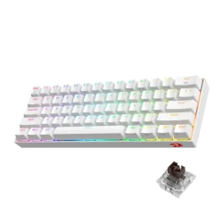 Redragon K530 White Draconic Brown Switch - Image 2